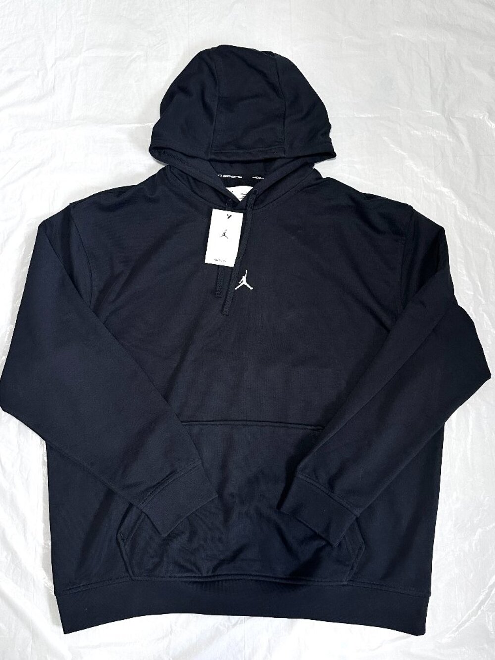 Jordan Essentials Mens French Terry Pullover Hoodie Black 2XL FV8606-010 NWT